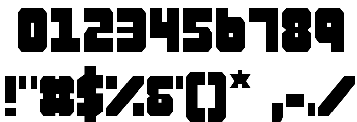 Alpha Taurus Font OTHER CHARS