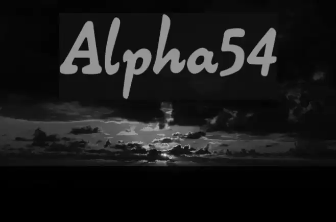 Alpha54 Font examples