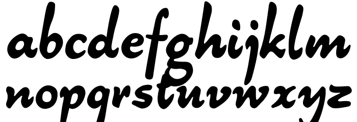 Alpha54 Font LOWERCASE