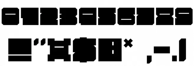 Alpha63 Regular Font OTHER CHARS