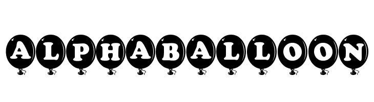 AlphaBalloon Font