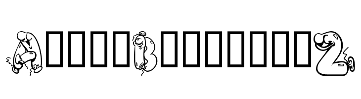 AlphaBalloons2 Font