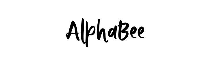 AlphaBee  Free Fonts Download