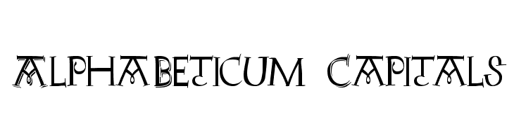 AlphaBeticum Capitals  Descarca Fonturi Gratis