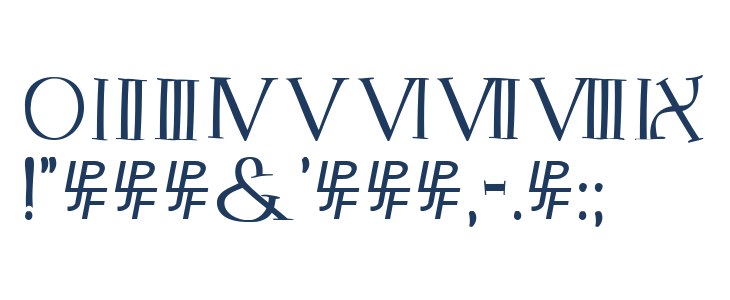 AlphaBeticum Capitals Other Characters