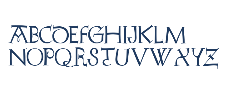 AlphaBeticum Capitals Lowercase