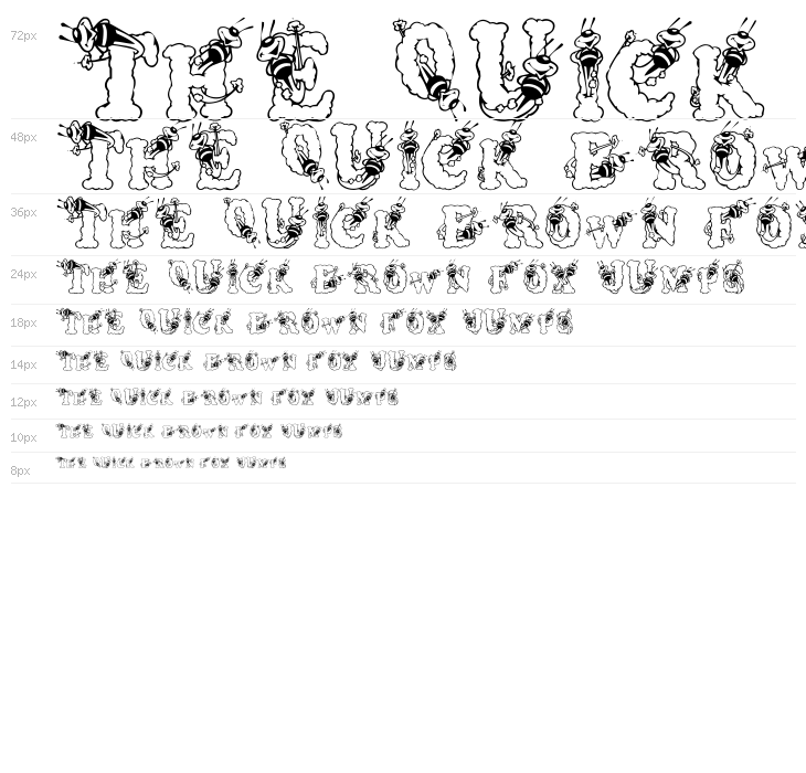 AlphaBizzyBee Waterfall