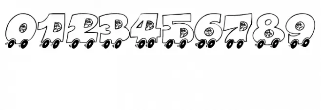 AlphaCar Font OTHER CHARS