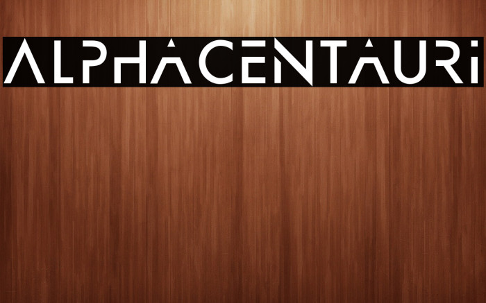 AlphaCentauri Example 1