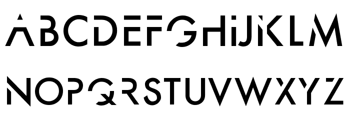 AlphaCentauri Font LOWERCASE