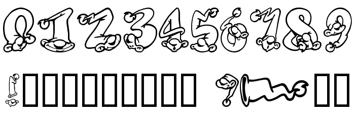 AlphaElfin Font OTHER CHARS