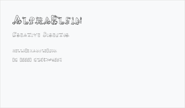 AlphaElfin Business Card