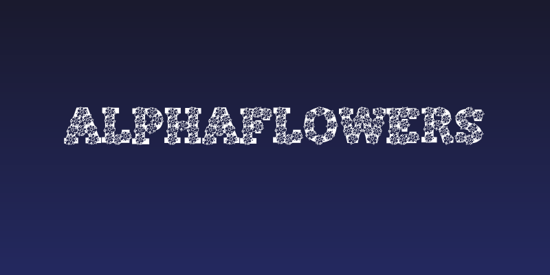 AlphaFlowers Social Header