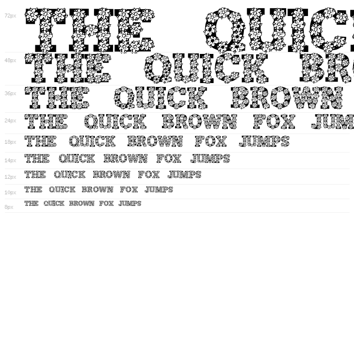 AlphaFlowers Waterfall