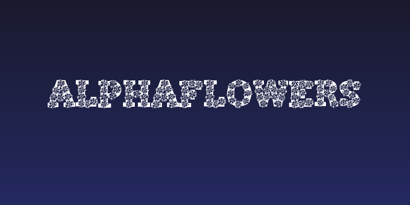 AlphaFlowers Social Header