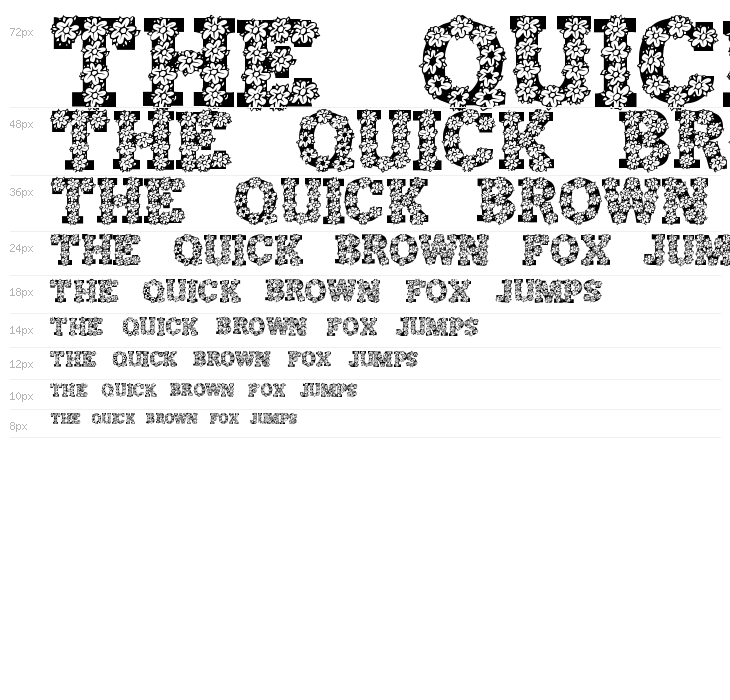 AlphaFlowers Waterfall