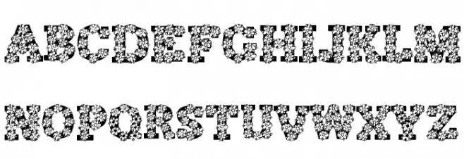 AlphaFlowers Polices MINUSCULES