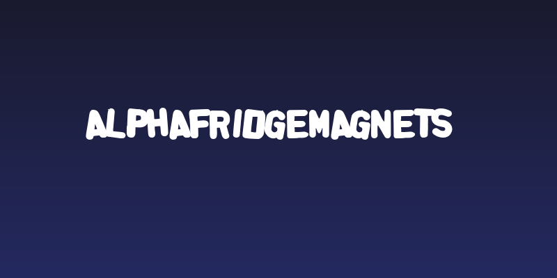 AlphaFridgeMagnets  Social Header