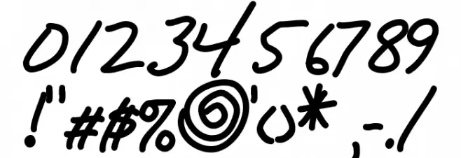 AlphaMack AOE फ़ॉन्ट अन्य घर का काम