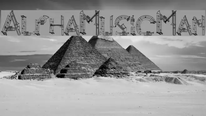 AlphaMusicMan خط examples