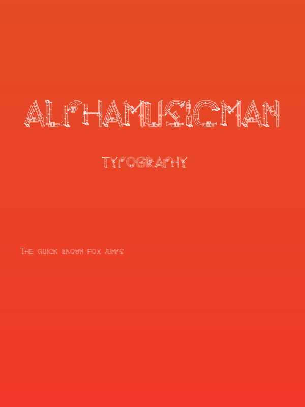 AlphaMusicMan Poster