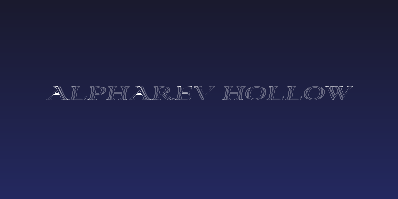 AlphaRev Hollow Social Header