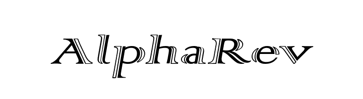AlphaRev  لخطوط تنزيل