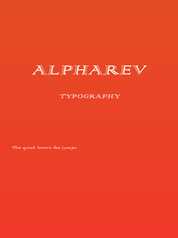 AlphaRev Poster