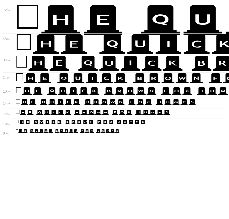 AlphaShapes gravestones Waterfall