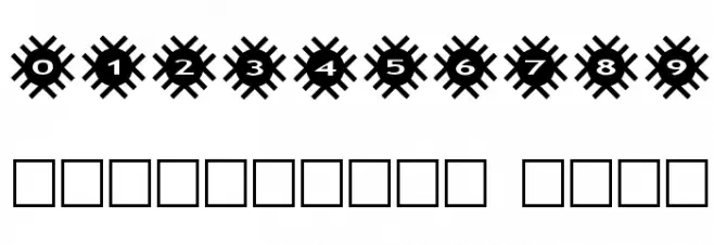 AlphaShapes grids 2 Font OTHER CHARS