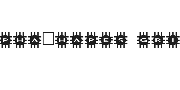 AlphaShapes grids Logo