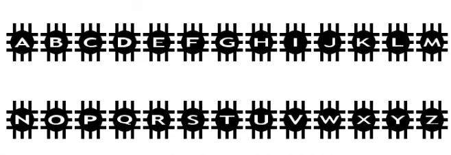 AlphaShapes grids Fonte MINÚSCULAS