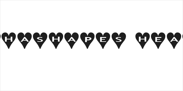 AlphaShapes hearts Logo