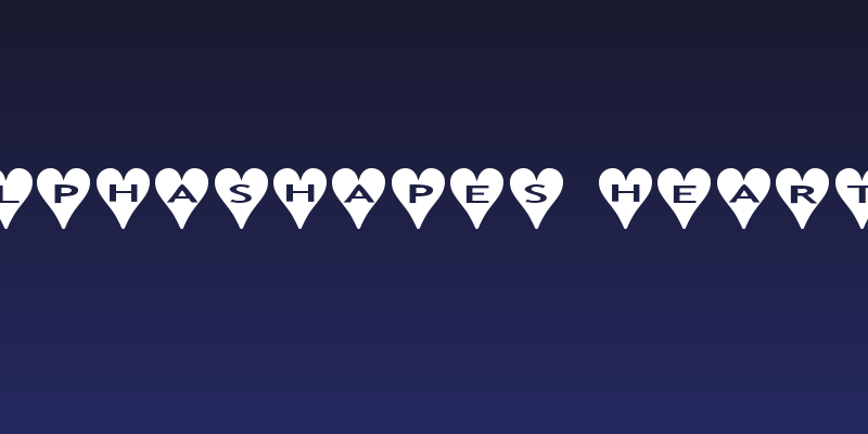AlphaShapes hearts Social Header