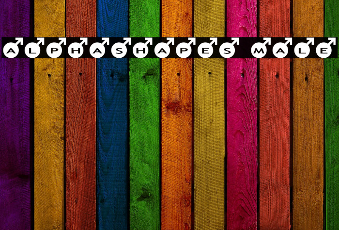 AlphaShapes male Example 1