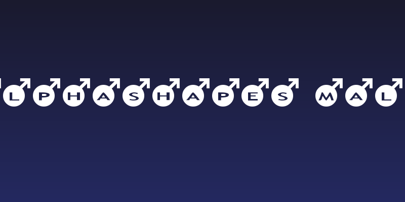 AlphaShapes male Social Header