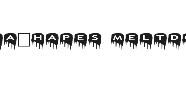 AlphaShapes meltdowns Logo