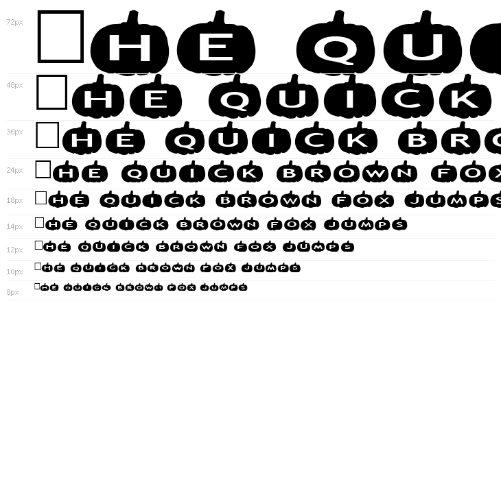 AlphaShapes pumpkins Waterfall