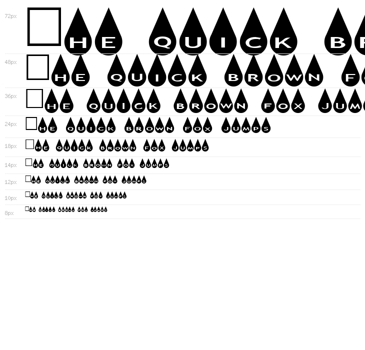 AlphaShapes raindrops Waterfall