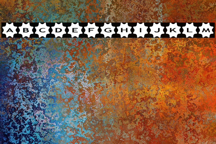 AlphaShapes stars 4 Caratteri examples