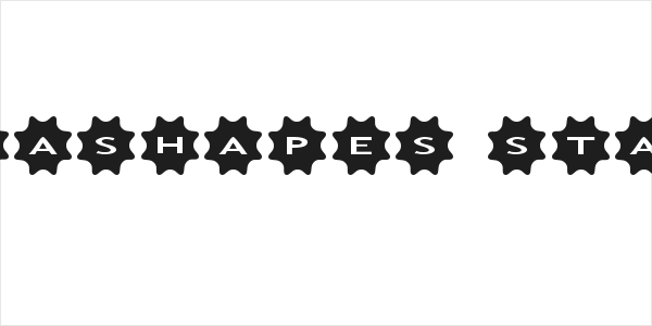 AlphaShapes stars 4 Logo