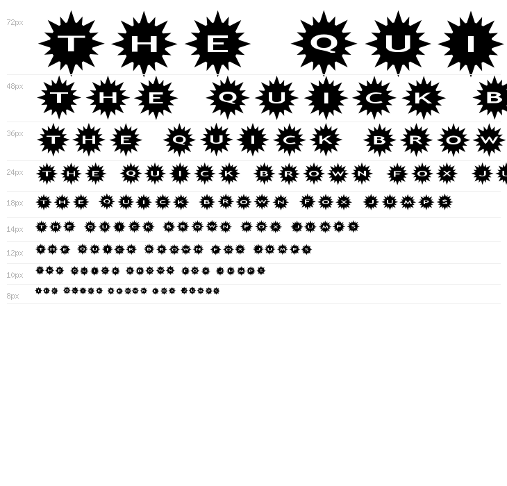 AlphaShapes sunshine Waterfall