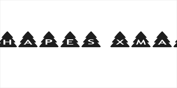 AlphaShapes xmas trees Logo