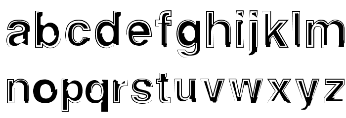 AlphaSixTeen Font LOWERCASE