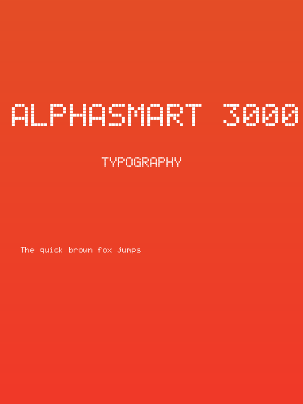 AlphaSmart 3000 Poster