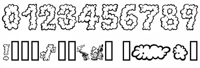 AlphaSmoke Font OTHER CHARS