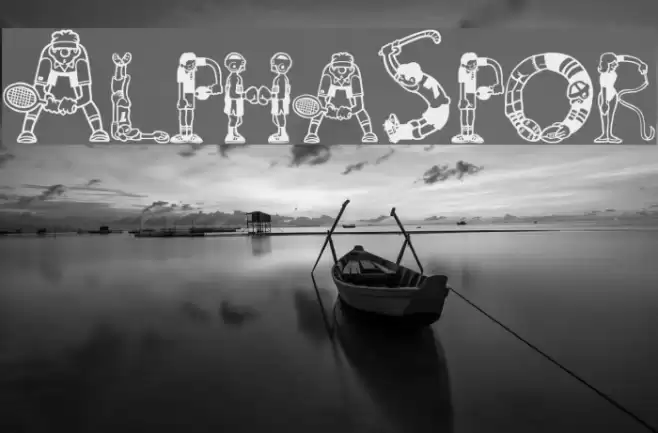 AlphaSports Fonte examples