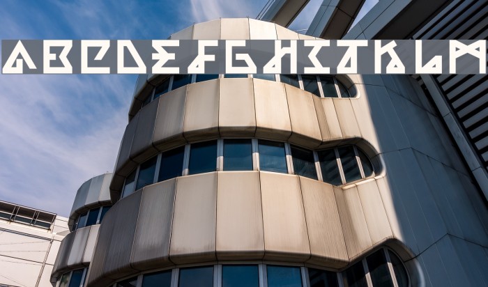 Alpha Font examples