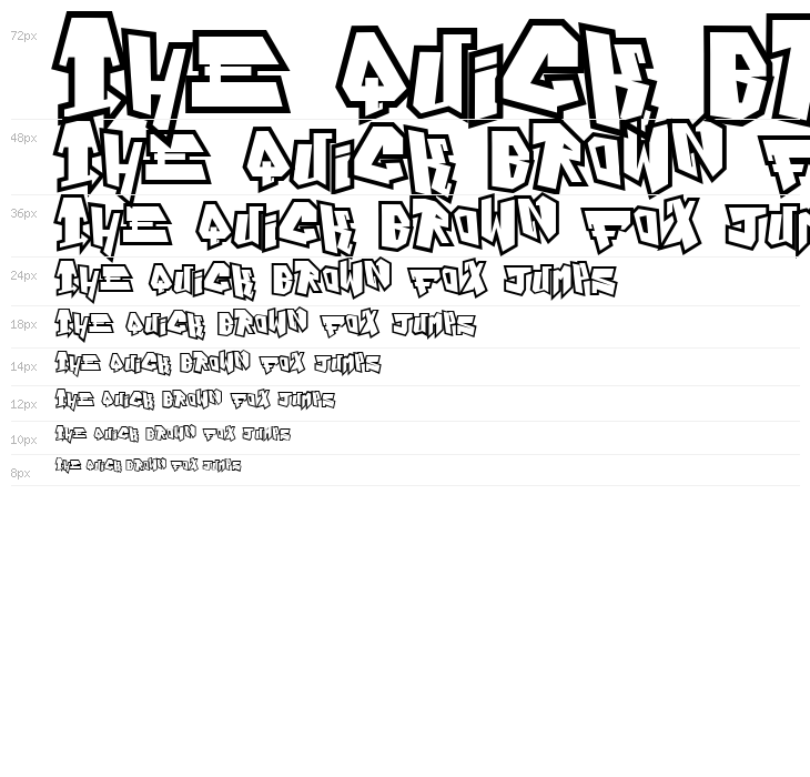 Alphabet City Waterfall