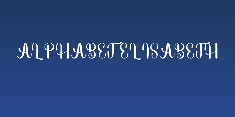 Alphabet Elisabeth Social Header